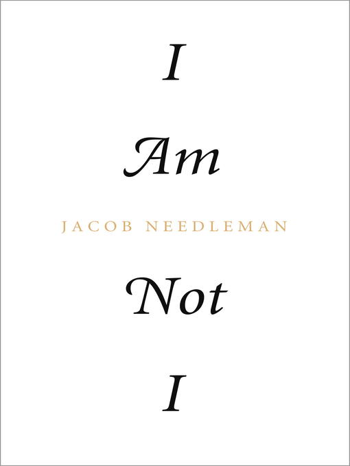 Title details for I Am Not I by Jacob Needleman - Available